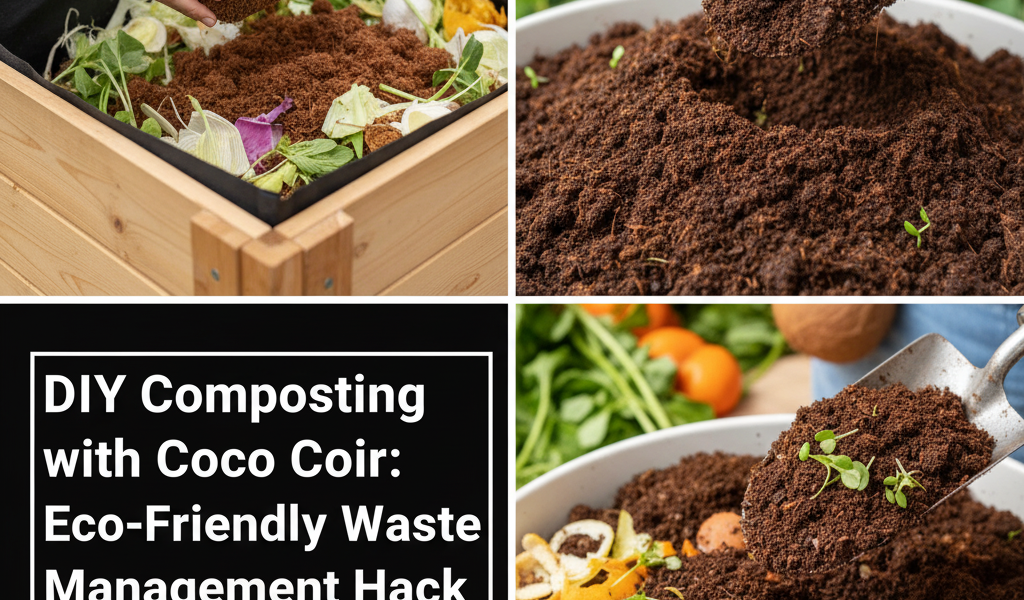 DIY Composting with Coco Coir: Eco-Friendly Waste Management Hack
